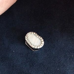 Keep Collective silver pave charm